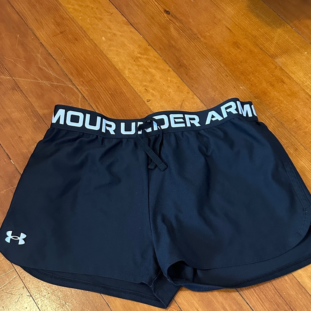 Under Armour Women's Navy Athletic Shorts